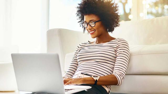 Renter on laptop