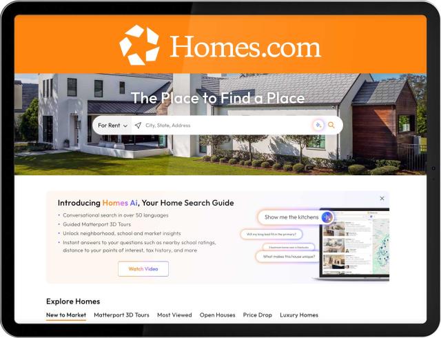 Homes.com site