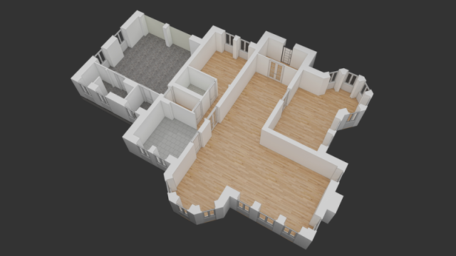 Matterport floor plan view